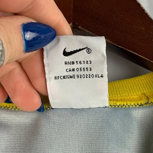 Vintage 1997 Nike Michigan Wolverines Youth Basketball Jersey #54 XL Made in USA - Picture 8 of 9